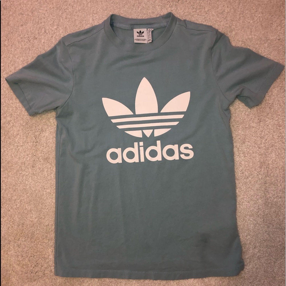 Adidas Trefoil Women’s Teal T-Shirt
